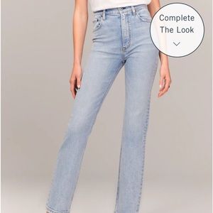 Abercrombie 90s ankle straight Jean